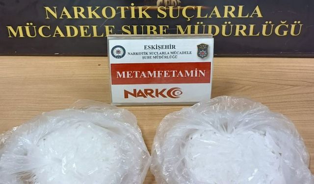 Eskişehir'de 402 gram uyuşturucuyla yakalandı