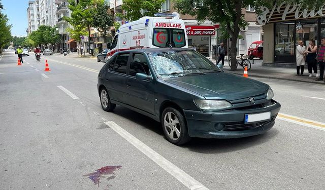 Dehşete düşüren kaza güvenlik kameralarına yansıdı (VİDEO HABER)