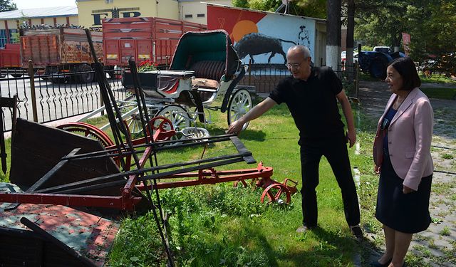 Süllü ETB’nin Tarım Aletleri Müzesi’ni gezdi