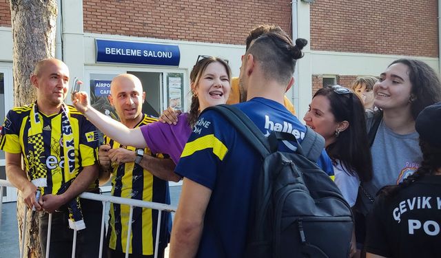 Fenerbahçe kafilesi Eskişehir'de