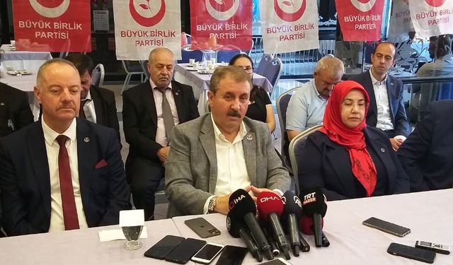 BBP Lideri Destici: “Kemal Bey'in kesin aday olduğunu düşünüyorum”