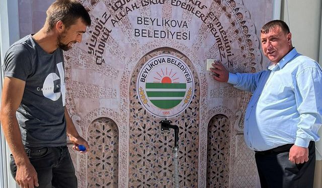 Eskişehir’de bu ilçede arıtılmış içme suyu bedava