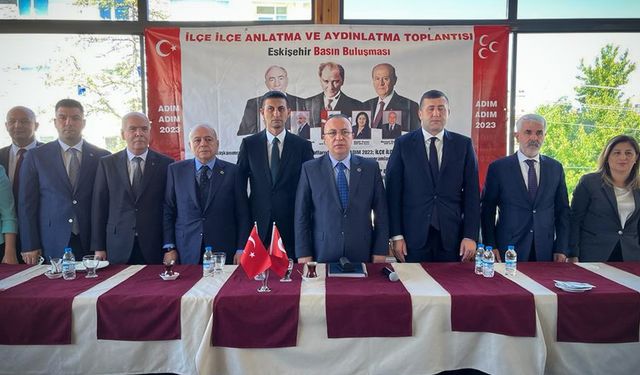 MHP'nin hedefi Eskişehir'den 2 milletvekili