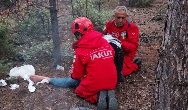 Ormanda kaybolduğu bildirilen şahıs bulundu