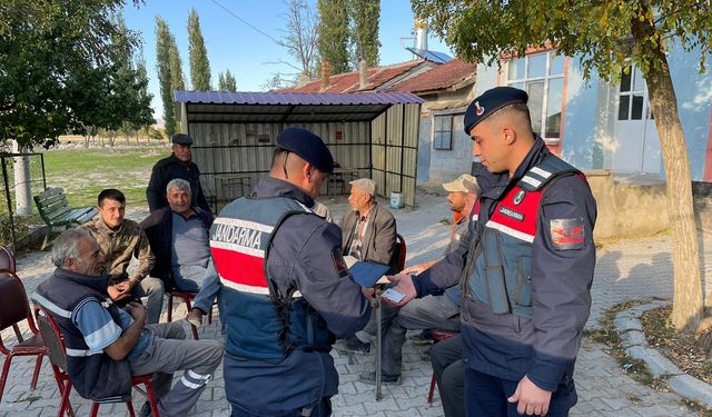 Jandarmadan huzur ve güven uygulaması