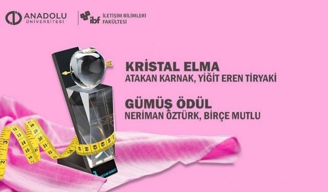 Kristal Elma’dan ödülle döndüler