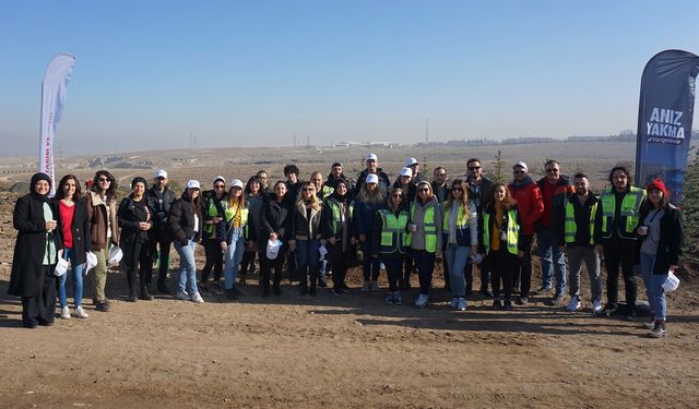 Enerji Çalışanları Haftası'nı fidan dikerek kutladılar