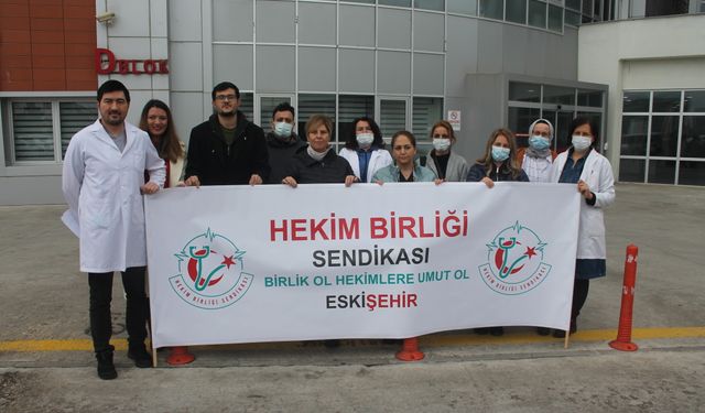 ‘Hekimlik mücadelemizin  kararlığını göstereceğiz’