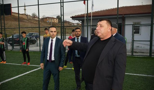 Gençlik ve Spor Müdürü incelemelerde bulundu