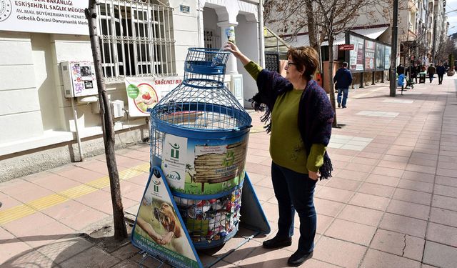 Tepebaşı'nda 2022’de tonlarca atık kazanca dönüştürüldü