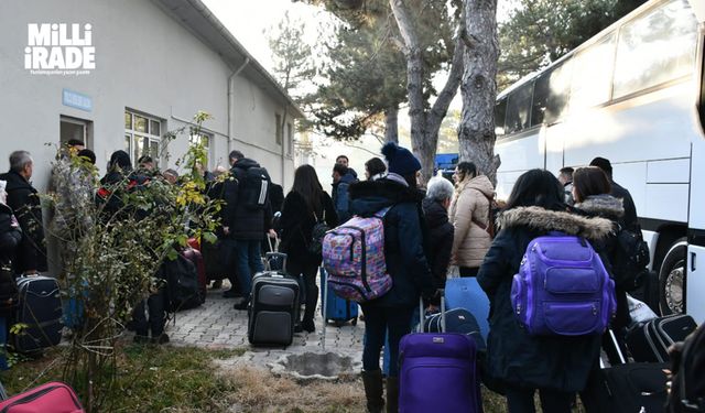 Eskişehir adliyesinden 60 personel Adıyaman’a gitti