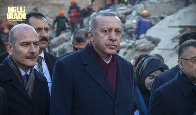 Erdoğan, "Depremde 8 bin 574 kişi hayatını kaybetti"