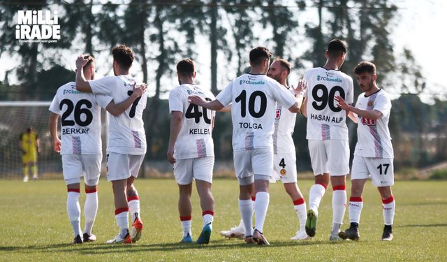 Eskişehirspor: 2 - Kepez Belediyespor: 4 (MAÇ SONUCU)