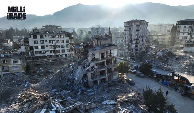 Hatay'daki yıkım havadan görüntülendi (VİDEO HABER)