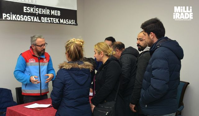 Eskişehir’e getirilen depremzedelere psikososyal destek sağlanıyor