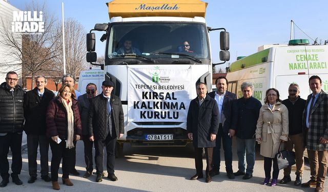 Depremzede üreticilere bağışlanan yemler yola çıktı