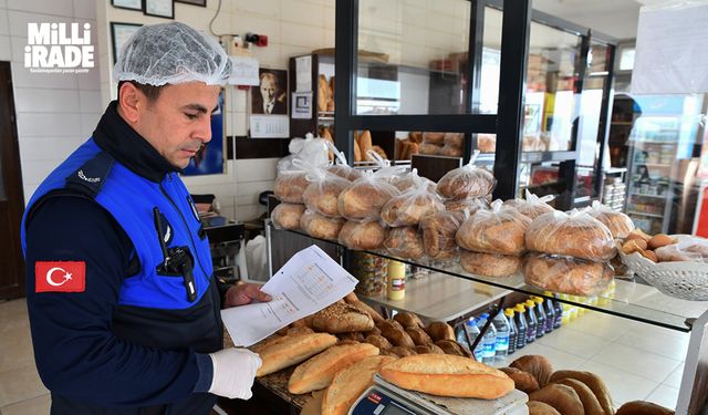 Zabıta Müdürlüğü’ne bağlı ekiplerden sıkı denetim