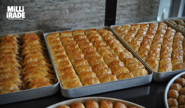 Bayramlık baklava siparişleri başladı