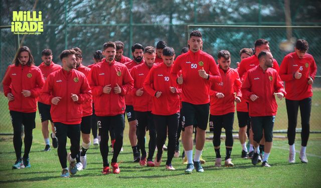 Eskişehirspor'dan tek antrenman