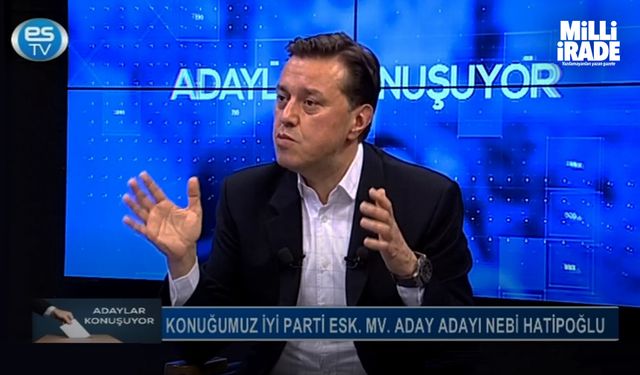 Nebi Hatipoğlu, “Adaylar Konuşuyor” programına katıldı