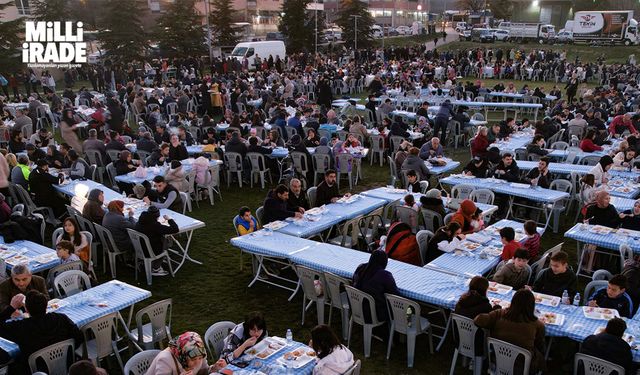 Ramazan bereketi 3 bin vatandaşla Çamlıca’da paylaşıldı