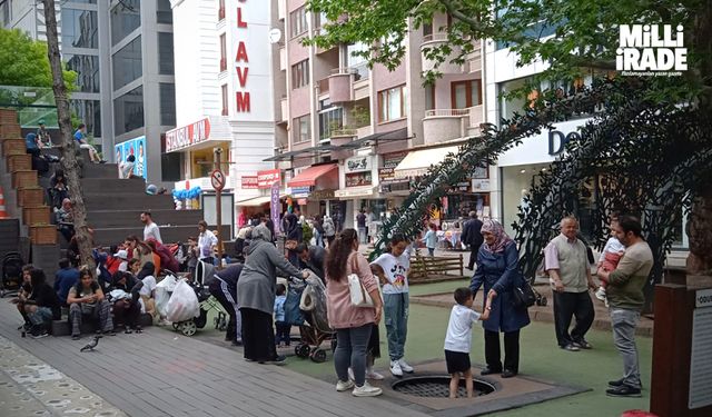 Tatili fırsat bilip doyasıya eğlendiler