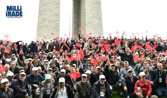 Tepebaşı, 500 Eskişehirliyi Çanakkale Destanı’nın yazıldığı yere götürdü