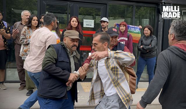 LGBT topluluğuna polis müdahalesi (VİDEO HABER)