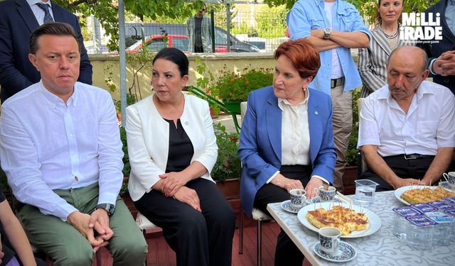 İYİ Parti Genel Başkanı Akşener Sivrihisar’da