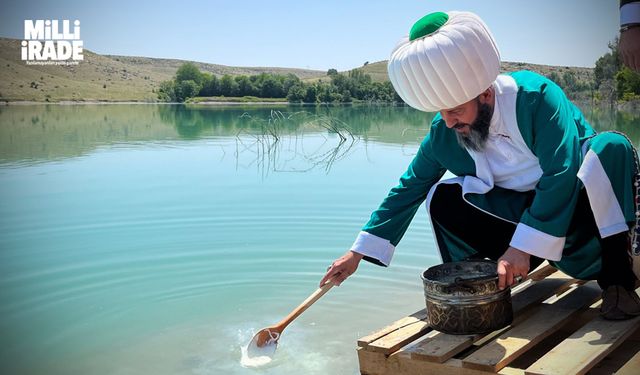 Festival göle çalınan maya ile başladı (VİDEO HABER)