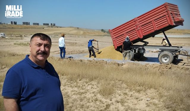 TMO yılın ilk mahsulünü aldı