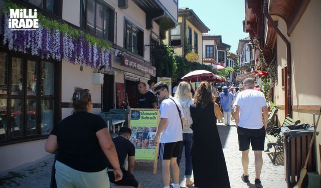 Odunpazarı'na turist akını