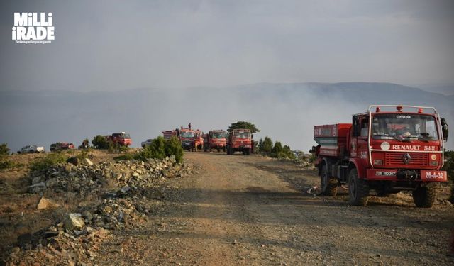 Orman yangını kontrol altına alındı