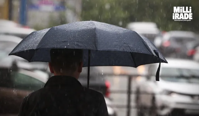 Meteoroloji'den kuvvetli yağış uyarısı geldi