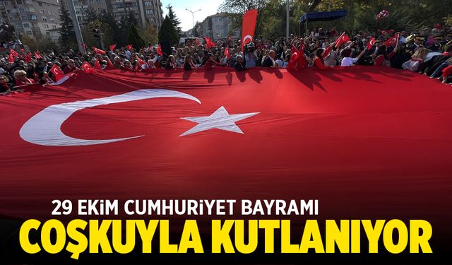 Cumhuriyet Bayramı coşkuyla kutlanıyor