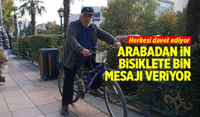 “Tüm vatandaşlarımızı bisiklete binmeye davet ediyorum”