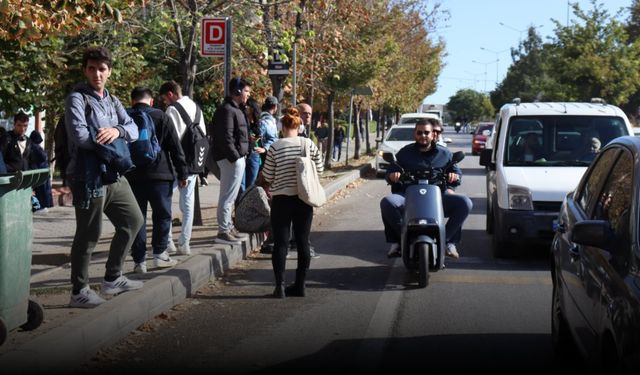 Kış geliyor öğrenciler durak istiyor