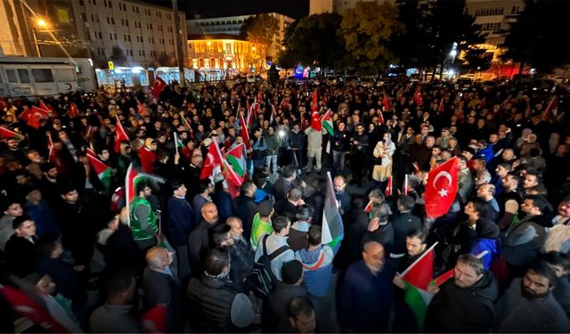 İsrail’in hastane katliamına Eskişehir'den tepki