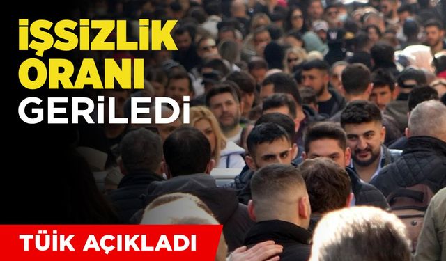 İşsizlik oranı Ağustos’ta yüzde 9,2 oldu