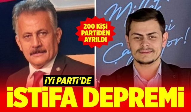 İYİ Parti’de istifa depremi 