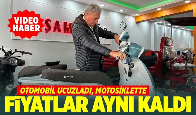 Motosiklette beklenen indirim gelmiyor (VİDEO HABER)