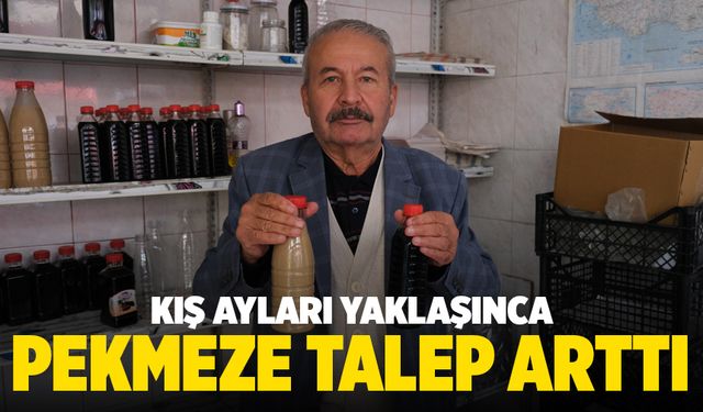 Kış aylarında pekmeze olan talep arttı