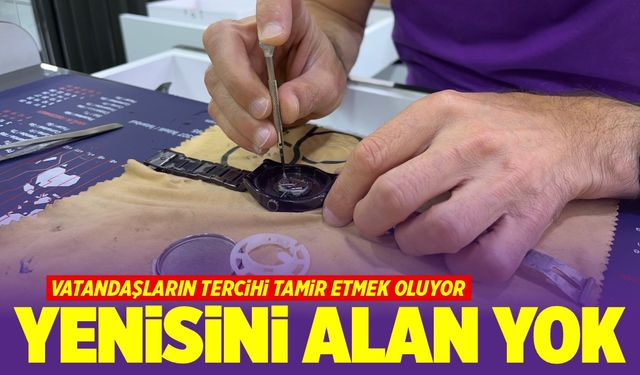 Yükselen fiyatlar vatandaşları tamire yönlendiriyor