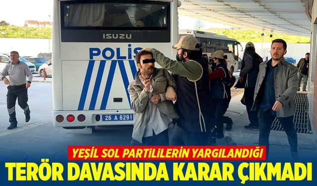 Terör davasında karar çıkmadı