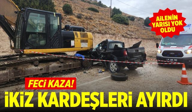 Feci kaza! Bir ailenin yarısı yok oldu