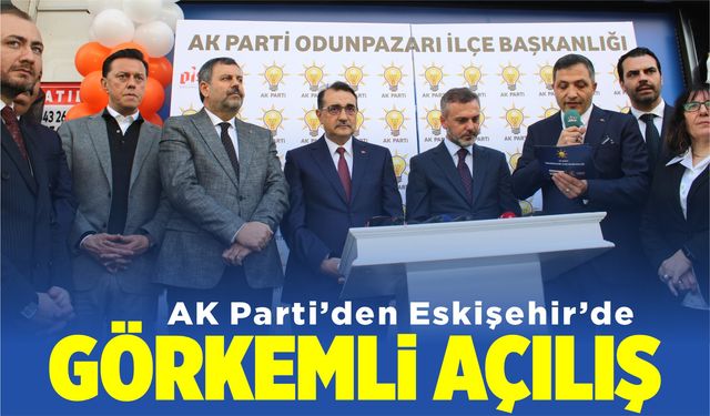 Görkemli açılış