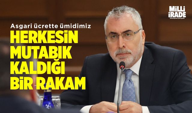 Işıkhan: “Ümidimiz herkesin mutabık kaldığı bir ücret olması”