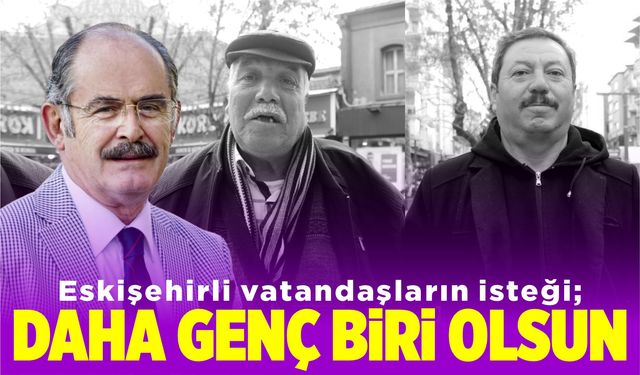 Vatandaş daha genç biri olsun diyor (VİDEO HABER)