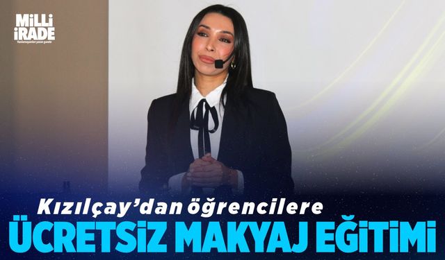 Kızılçay’dan öğrencilere ücretsiz makyaj eğitimi