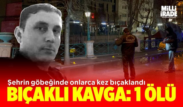 Şehrin göbeğinde onlarca kez bıçaklandı